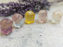 Load image into Gallery viewer, Fluorite Mini Carving - Minions