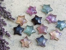 Load image into Gallery viewer, Fluorite Mini Carving - Star