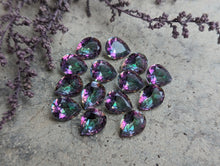 Load image into Gallery viewer, Mystic Quartz Teardrop Facets - 8x10mm