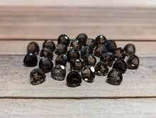 Load image into Gallery viewer, Smoky Quartz Wide Teardrop Facets - 8mm