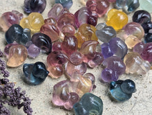 Load image into Gallery viewer, Fluorite Mini Carving - Rubber Duck