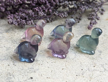 Load image into Gallery viewer, Fluorite Mini Carving - Brachiosaurus Dinosaur