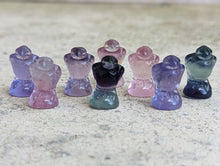 Load image into Gallery viewer, Fluorite Mini Carving - Raven