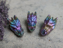 Load image into Gallery viewer, Bismuth Dragon Skulls