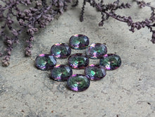 Load image into Gallery viewer, Mystic Quartz Oval Facets - 6x8mm