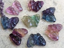 Load image into Gallery viewer, Fluorite Mini Carving - Butterfly