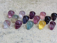Load image into Gallery viewer, Fluorite Mini Carving - Skulls