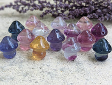 Load image into Gallery viewer, Fluorite Mini Carving - Mushroom