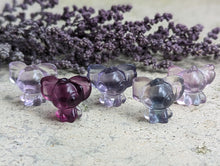 Load image into Gallery viewer, Fluorite Mini Carving - Stitch