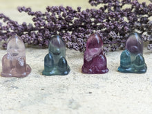 Load image into Gallery viewer, Fluorite Mini Carving - Diglett