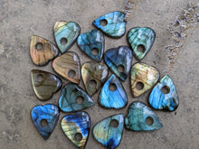 Load image into Gallery viewer, Labradorite Planchette Cabochons