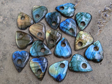 Load image into Gallery viewer, Labradorite Planchette Cabochons