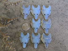 Load image into Gallery viewer, Opalite Wolf Pendant