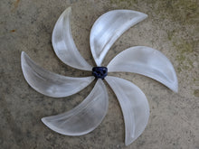 Load image into Gallery viewer, Selenite Satine Spar Crecent Moon Bowl