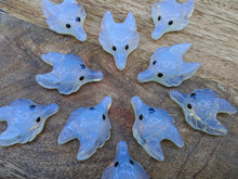 Load image into Gallery viewer, Opalite Wolf Pendant