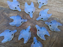 Load image into Gallery viewer, Opalite Wolf Pendant