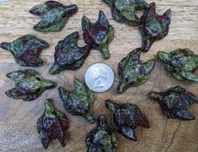 Load image into Gallery viewer, Dragon's Blood Jasper Wolf Pendant