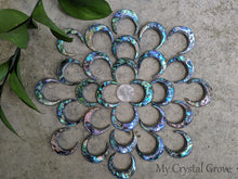 Load image into Gallery viewer, Abalone Double Sided Moons