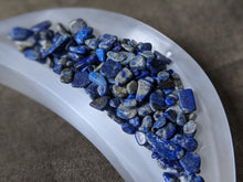 Load image into Gallery viewer, Selenite Satine Spar Crecent Moon Bowl