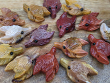 Load image into Gallery viewer, Mookaite Wolf Pendant