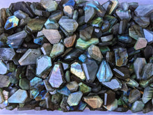 Load image into Gallery viewer, Clearance Labradorite Coffin Cabochons
