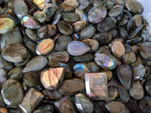 Load image into Gallery viewer, Labradorite Rose Cut Doublets