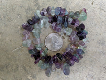 Load image into Gallery viewer, Fluorite Large Chip Beads