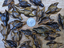 Load image into Gallery viewer, Tigers Eye Wolf Pendant