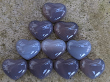 Load image into Gallery viewer, Botswana Agate Heart Cabochons - 18mm