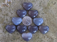 Load image into Gallery viewer, Botswana Agate Heart Cabochons - 18mm