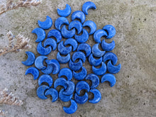 Load image into Gallery viewer, Clearance Howlite Crescent Moon Bead (Dyed)