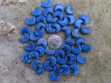 Load image into Gallery viewer, Clearance Howlite Crescent Moon Bead (Dyed)