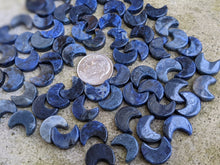 Load image into Gallery viewer, Sodalite Crescent Moon Bead