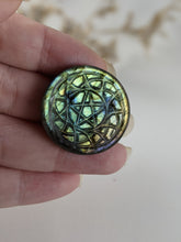 Load image into Gallery viewer, Labradorite Pentacle Cabochon