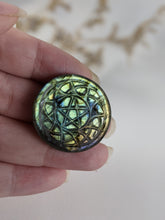 Load image into Gallery viewer, Labradorite Pentacle Cabochon