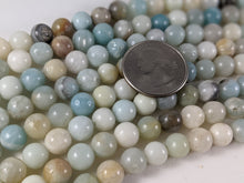 Load image into Gallery viewer, Amazonite 8mm Round Beads