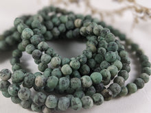 Load image into Gallery viewer, Turquoise (African) Matte Round Beads - 6mm and 8mm