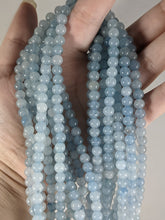 Load image into Gallery viewer, Aqua Jade Round Beads - 6mm