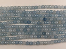 Load image into Gallery viewer, Aqua Jade Round Beads - 6mm