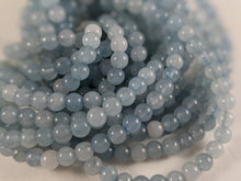 Load image into Gallery viewer, Aqua Jade Round Beads - 6mm