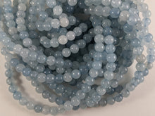 Load image into Gallery viewer, Aqua Jade Round Beads - 6mm