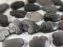 Load image into Gallery viewer, Silver Sheen Obsidian Cloud Cabochon