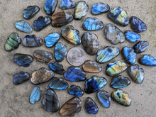 Load image into Gallery viewer, Labradorite Cloud Cabochons