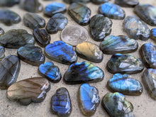 Load image into Gallery viewer, Labradorite Cloud Cabochons