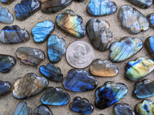 Load image into Gallery viewer, Labradorite Cloud Cabochons