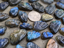 Load image into Gallery viewer, Labradorite Cloud Cabochons