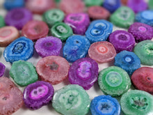 Load image into Gallery viewer, Solar Quartz Cabochons (Dyed)