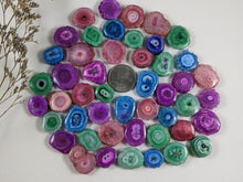 Load image into Gallery viewer, Solar Quartz Cabochons (Dyed)