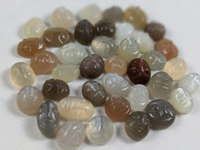 Load image into Gallery viewer, Sri Lanka Moonstone Carved Face Cabochons