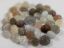 Load image into Gallery viewer, Sri Lanka Moonstone Carved Face Cabochons